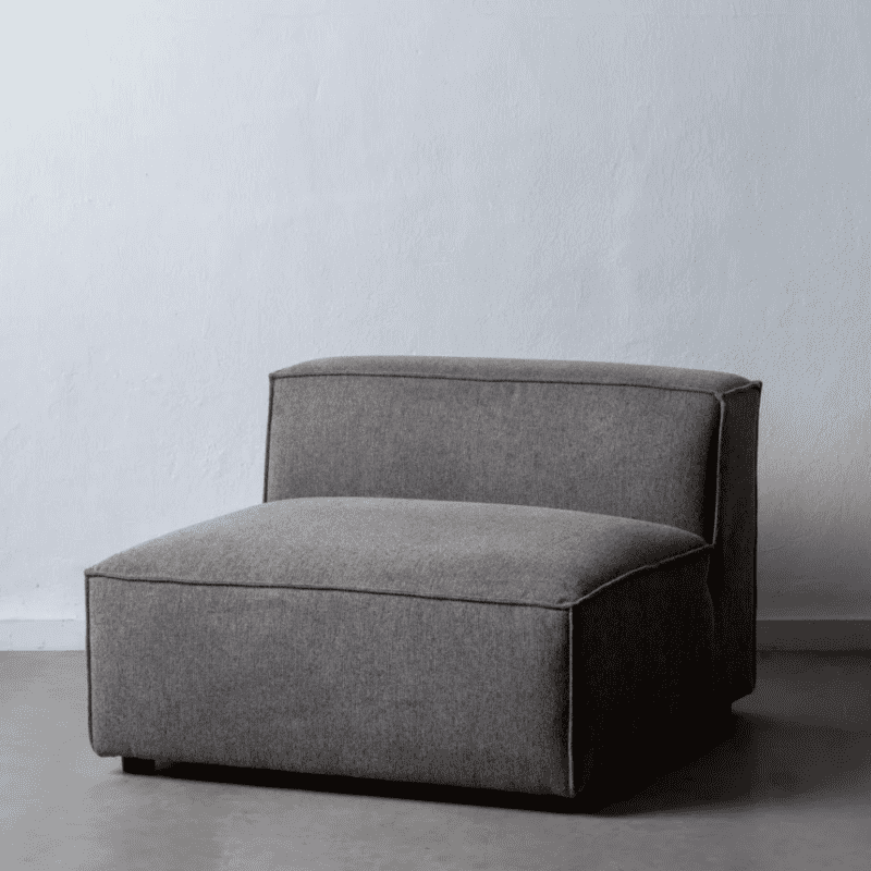 sofa modular gris